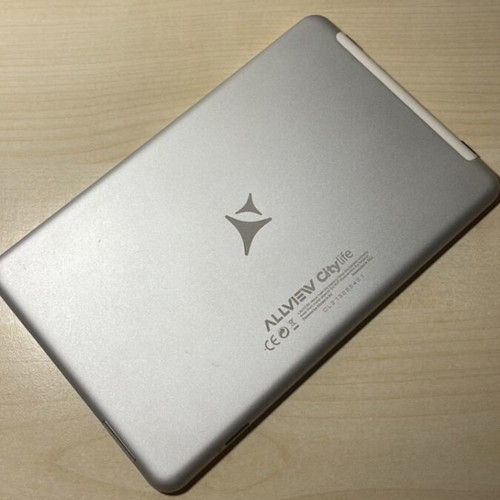 AllView smartphone tablet white with Gorilla Glass and Android One
