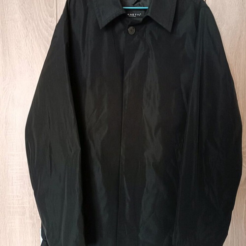 Manetti men's trench coat like new, size XL, black