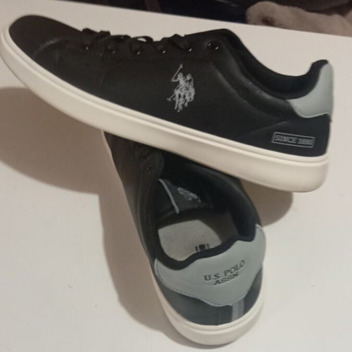 U.S. Polo Assn. sneakers No 44 leather like new, black