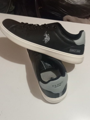 U.S. Polo Assn. sneakers No 44 leather like new, black