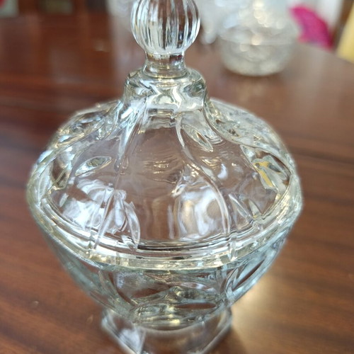 Crystal fondue bowl like new