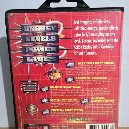 Pro Action Replay 2 empty case for Super Nintendo