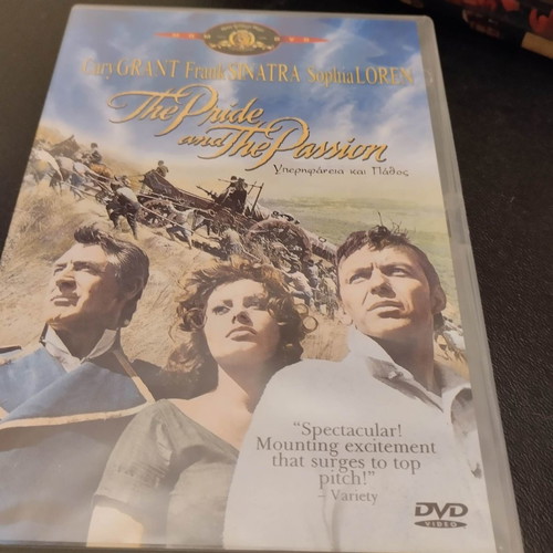 The Pride and the Passion DVD used, drama action romantic