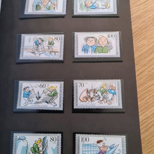 German stamps collectible album new 1990