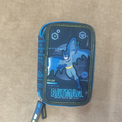 Batman backpack and pencil case set