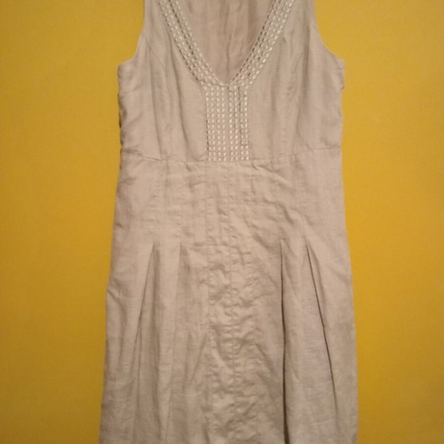 Noa Noa midi dress linen and viscose, size M, new