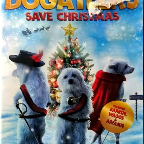 The Three Dogateers Save Christmas DVD new, family comedy