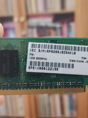 Μνήμη Ram Samsung 1GB μεταχειρισμένη για Laptop