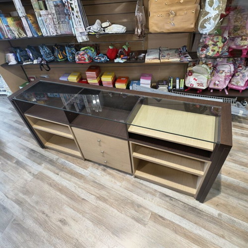 Shop Counter Display Case with Drawers and Shelves like new