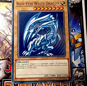 Blue-Eyes White Dragon [Original Art]
