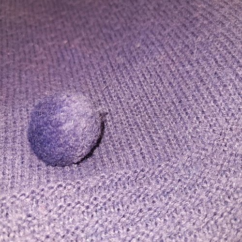 Pullover used, purple, warm and soft