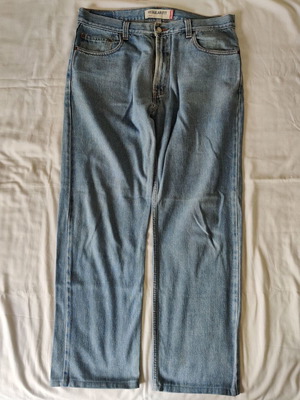 Levi's 505 jeans μεταχειρισμένα, μέγεθος W36 L31, μπλε ξεβαμμένο