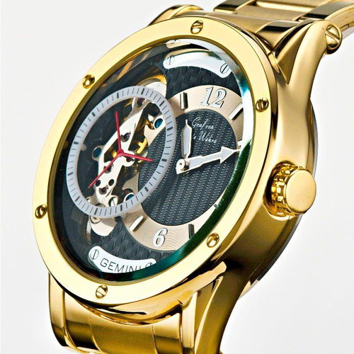 Monte Wehro Crotone Gold wristwatch