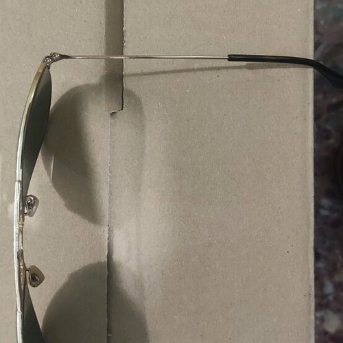 RayBan sunglasses new, black and gold