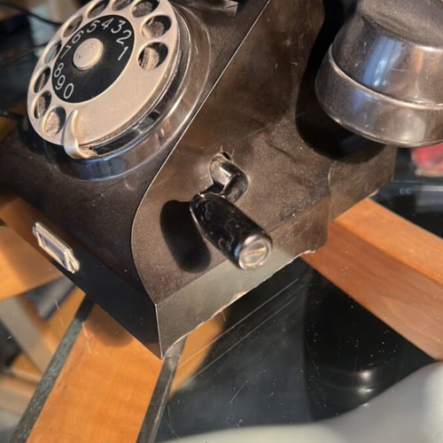 Vintage GPO 300 Series Telephone Used, Bakelite, Wired
