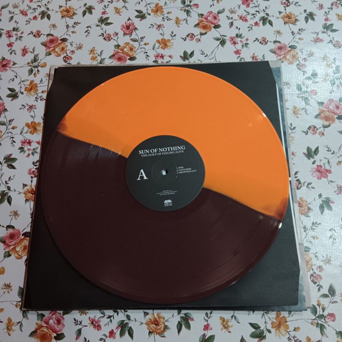 Sun of Nothing The Guilt of Feeling Alive brown orange vinyl LP like new