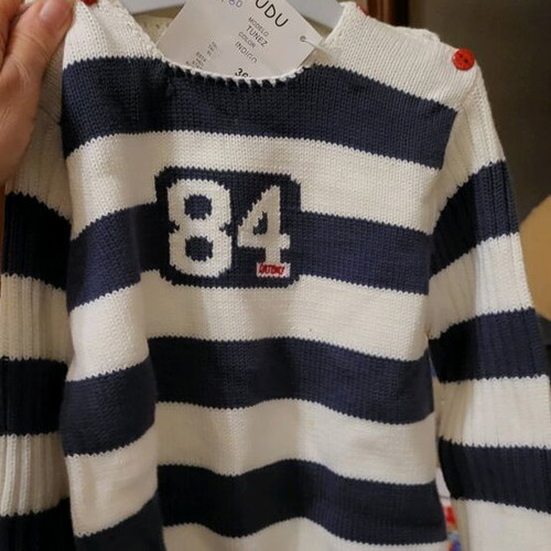 Cotton baby sweater 36 months new, Spanish brand