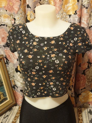 Terranova blouse used, size S, multicolor