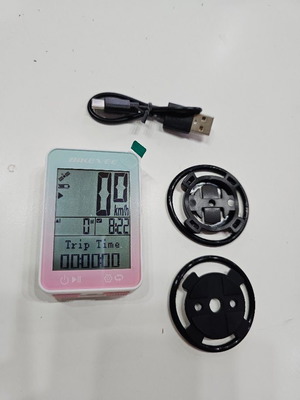 Bikevee GPS υπολογιστής ποδηλάτου με LCD 2,4 ιντσών σε ροζ και πράσινο