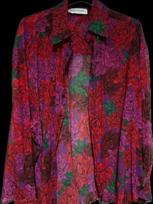 Πουκάμισο Vassia Kostara πολύχρωμο, one size, σαν καινούργιο