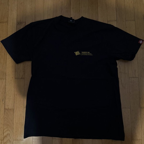 Muerte short-sleeve shirt, black, size M