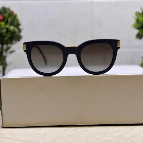 White Shark Women's Sunglasses Cat Eye Blue and Gold New