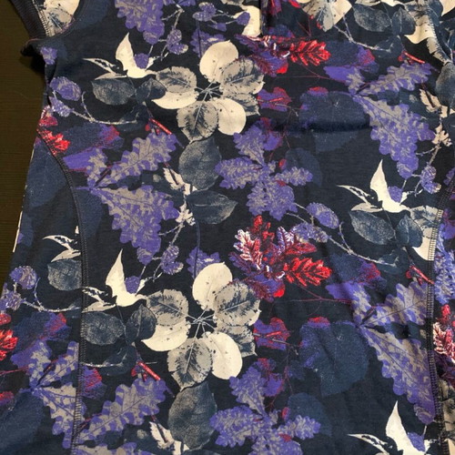 Cecil T-shirt size S like new, multicolor with purple