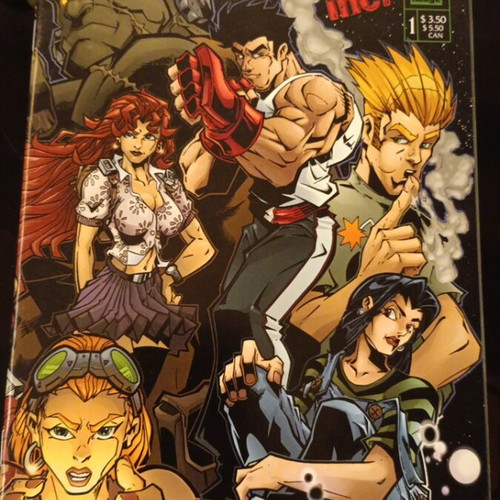 Monster Fighters Inc. comic like new, Image Comics