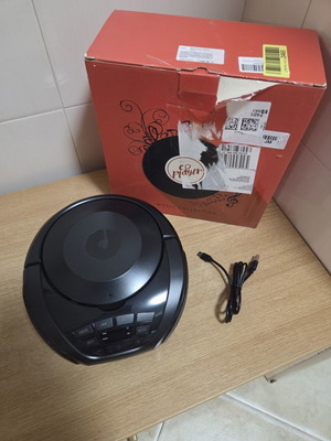 Φορητός CD Player Music Collection με ενσωματωμένο ηχείο, καινούργιος
