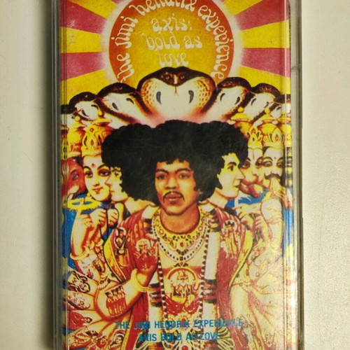 The Jimi Hendrix Experience Axis: Bold As Love cassette used, rock