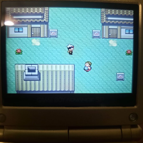 Pokemon Ruby cartridge used, Game Boy Advance adventure