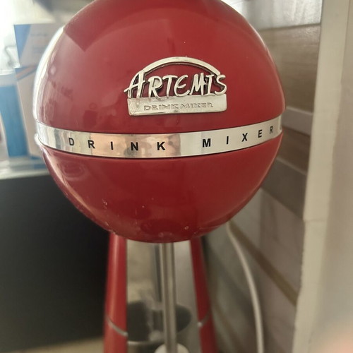 Artemis Retro A-2001 professional frappe maker 350W, red