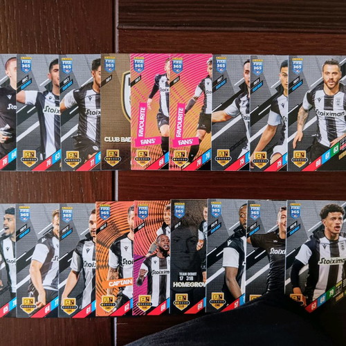Πλήρες Base Set ελληνικών και ξένων ομάδων FIFA 365 2024