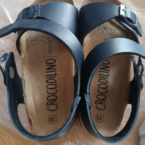 Crocodilino sandals like new, size 30, blue