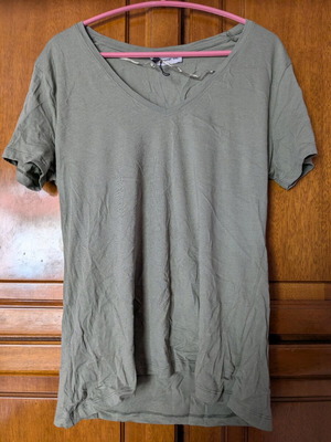 Pink Woman women's t-shirt XXL new, green