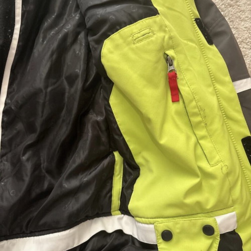 Etirel winter jacket new, size 46, grey and green