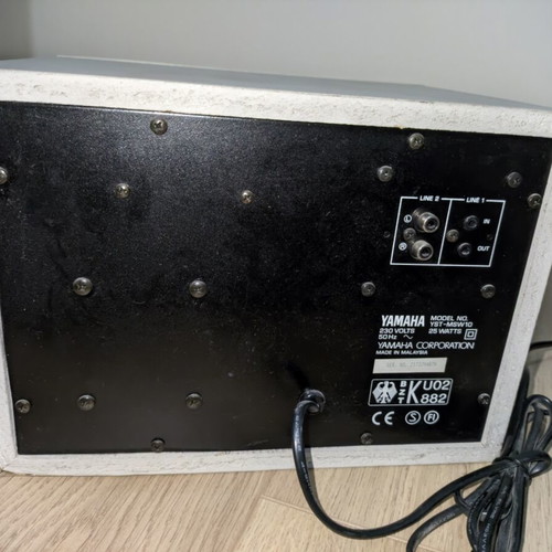 Yamaha YST-MSW10 subwoofer used, 25w