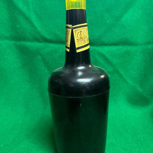 Vintage wine bottle used cigarette dispenser case