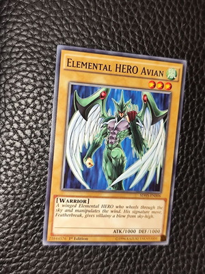 Κάρτα Elemental Hero Avian Yu-Gi-Oh μεταχειρισμένη