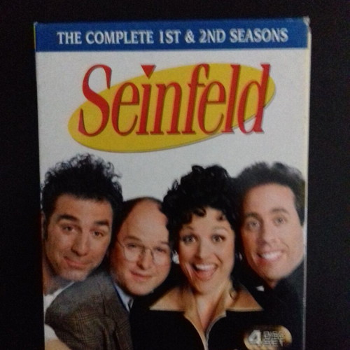 Seinfeld Season 1 and 2 used, 4 DVD set