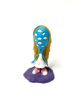 Tim Burton’s Tragic Toys Girl with Many Eyes figure like new