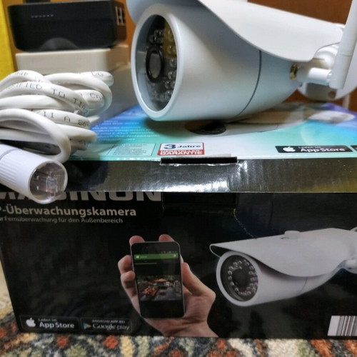 Maginon wifi ip camera new, metal durable