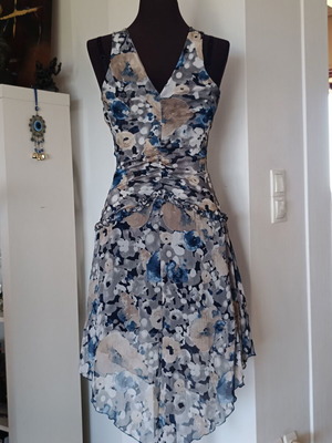 Rosso Disera Italian floral dress like new, S/M