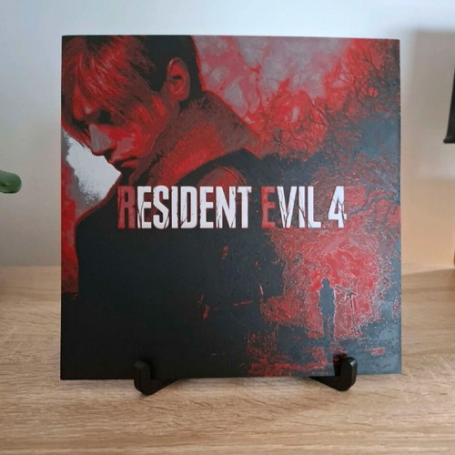 Resident Evil 4 Leon Hueforge plastic main theme high quality