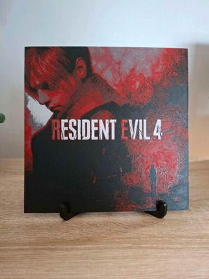 Resident Evil 4 Leon Hueforge plastic main theme high quality