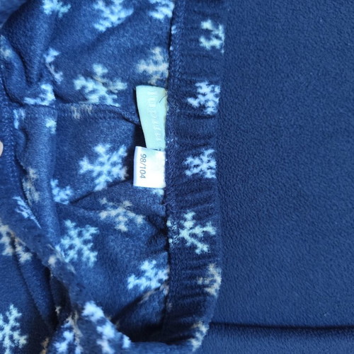 Lupilu fleece pajamas used, size 3 years, blue set