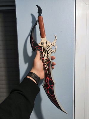 Solo Leveling 3D Printed Dagger Like New for Cosplay