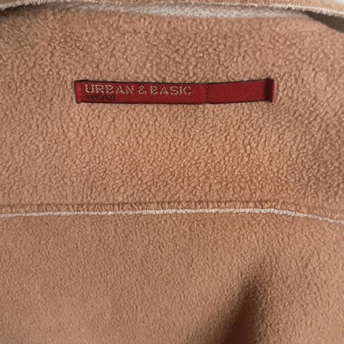 Urban Classics women's fleece jacket new beige size M