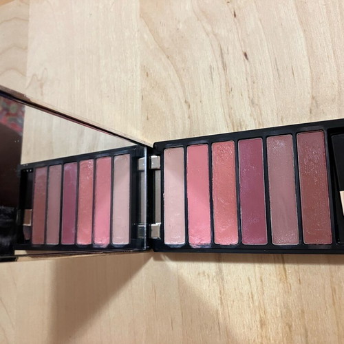 L’Oréal lip palette used