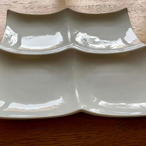 Vicko four-section dry fruit and appetizer dish like new